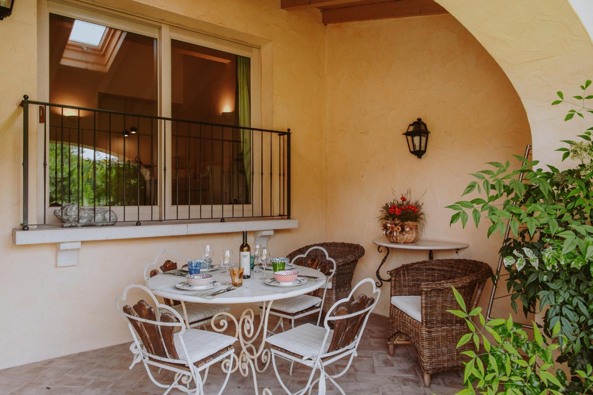 Relais De Charme Le Videlle Pensionat Raffa Exteriör bild