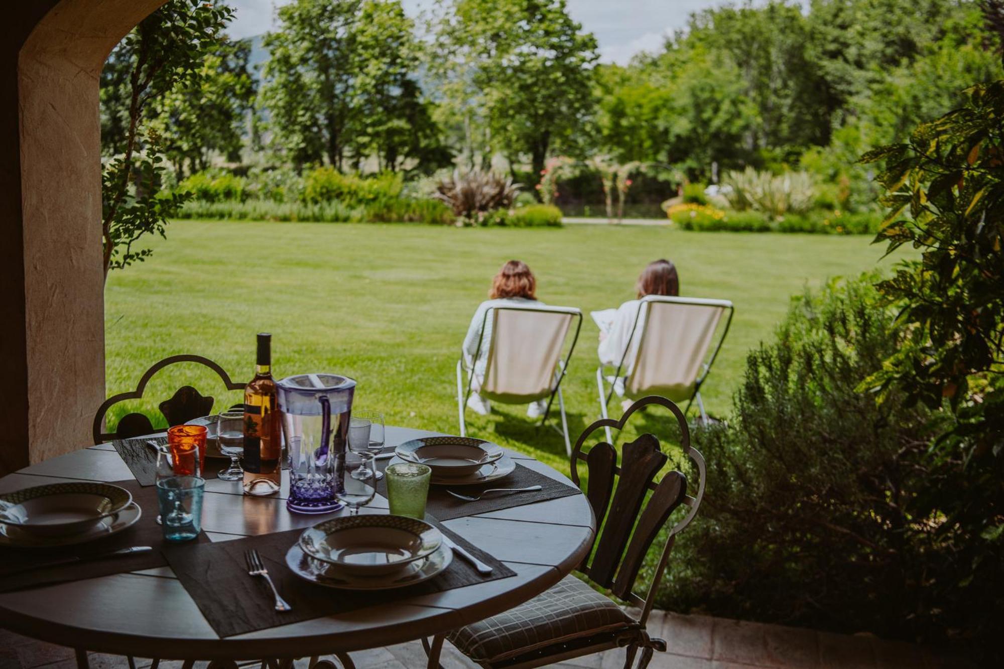 Relais De Charme Le Videlle Pensionat Raffa Exteriör bild