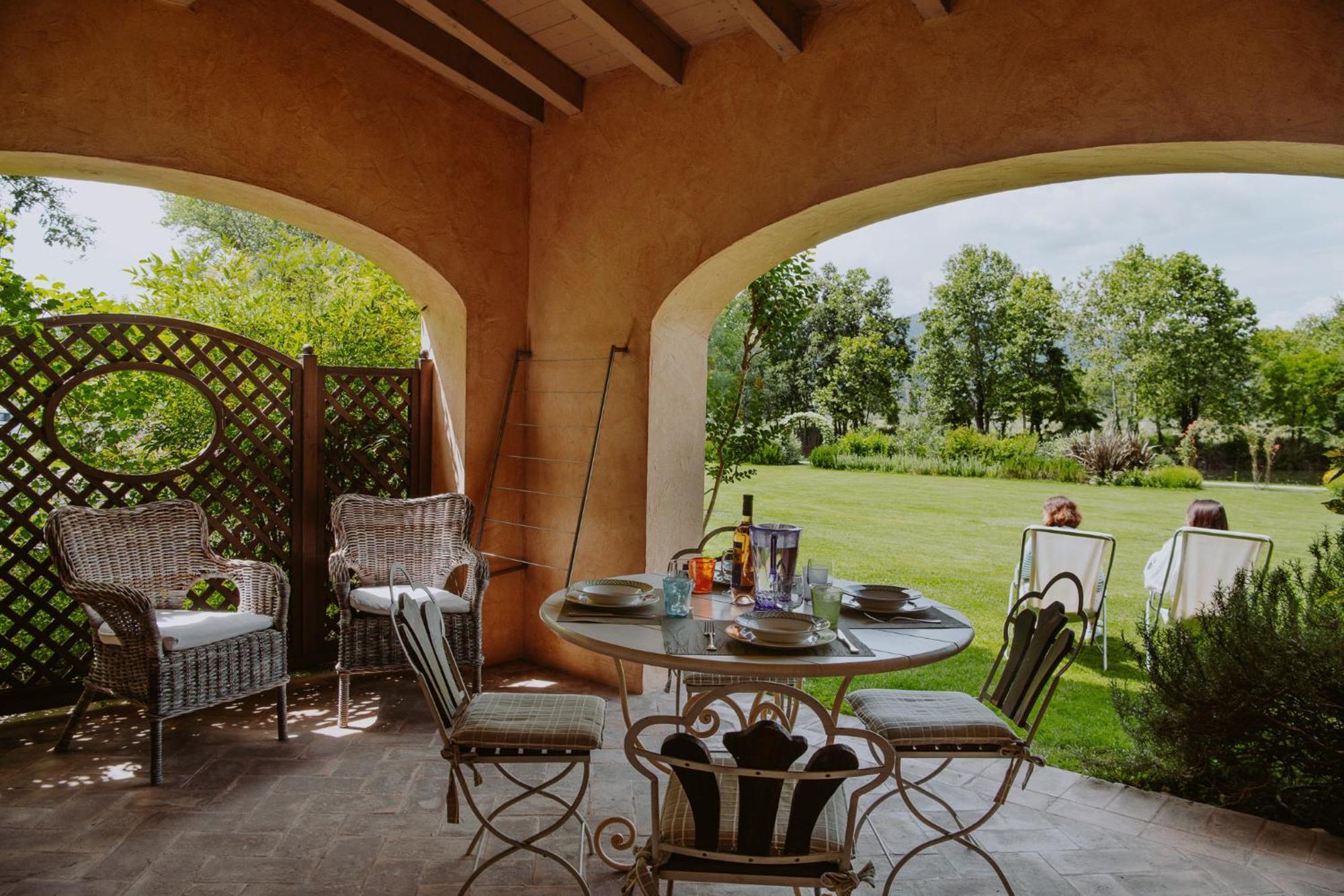 Relais De Charme Le Videlle Pensionat Raffa Exteriör bild